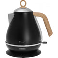 Kassel 93223 retro waterkoker 1,7 L, rvs, zwart