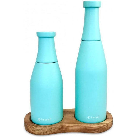 Kassel 93578 - Peper & zoutmolen - set - blauw - turquoise