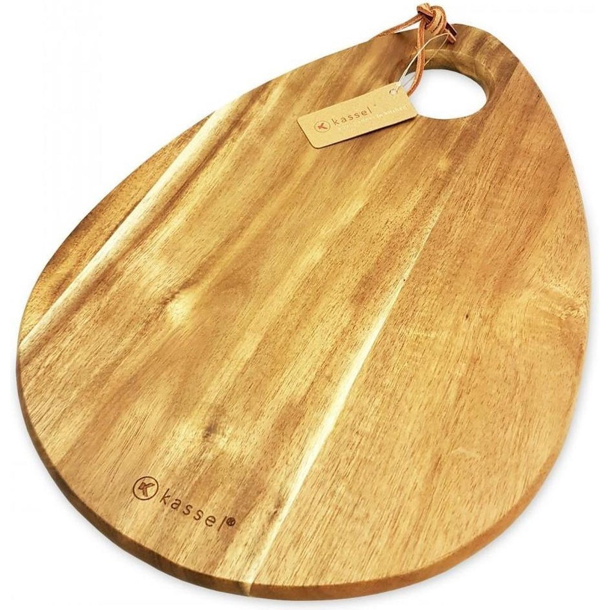 Kassel snijplank van acaciahout, 35 x 23,5 x 1,3 cm