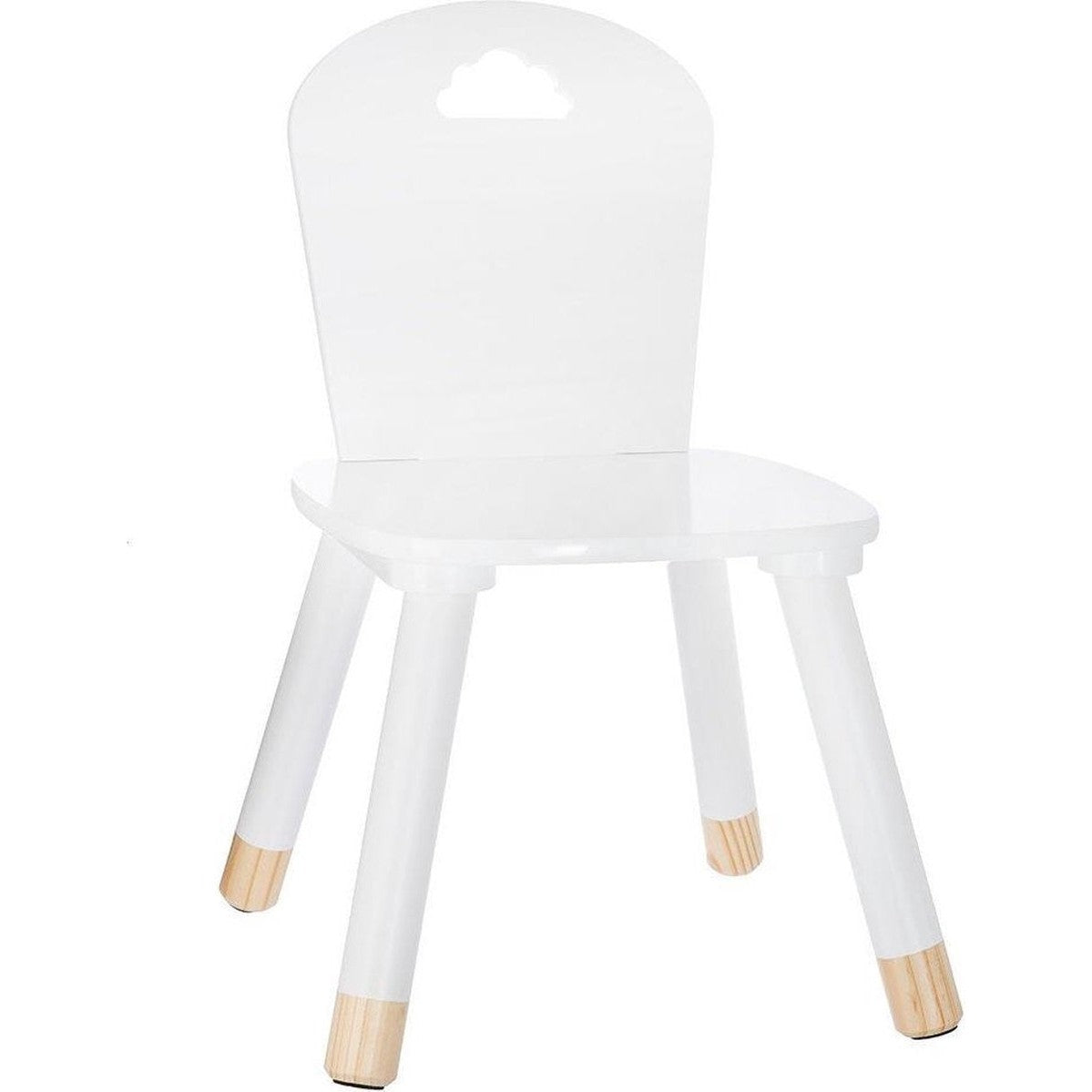 Kinderstoel Nuage, wit