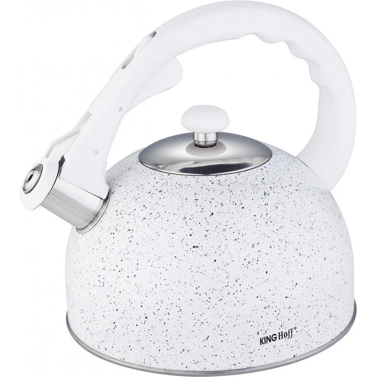 Kinghoff 1407 fluitketel 2,6 L, rvs, alle warmtebronnen