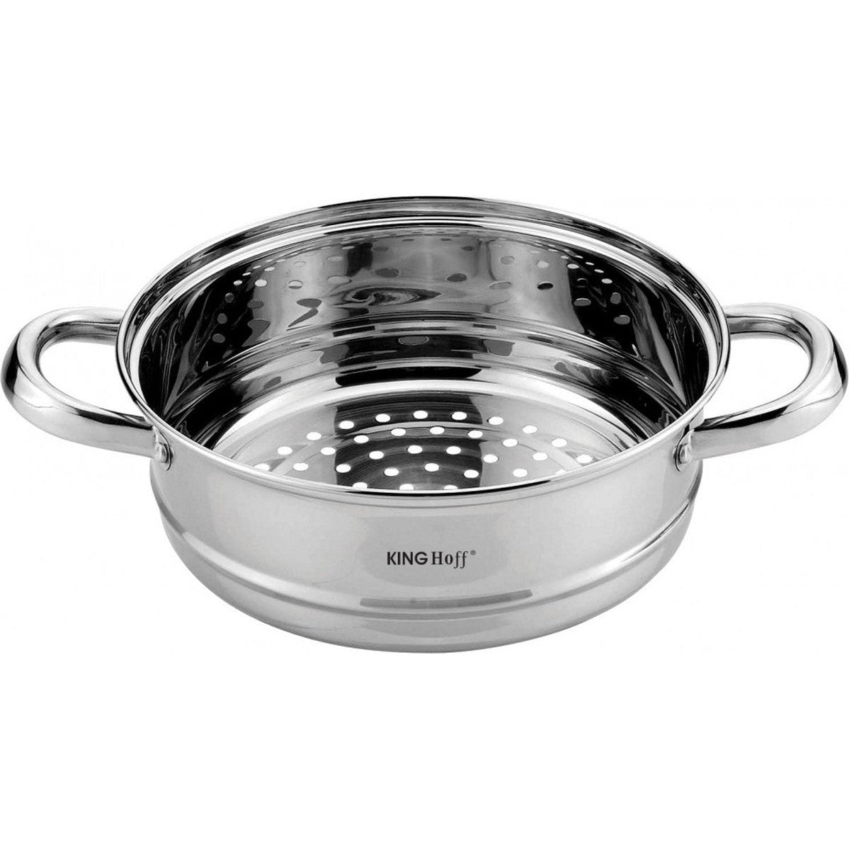 Kinghoff 1535 inzet stoompan, Ø 22 x 8,5 cm, 3,2 L
