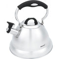 Kinghoff 1659 fluitketel 3,1 L, zilverkleurig