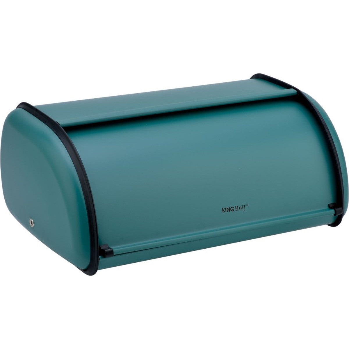 Kinghoff kleine broodtrommel retro, rvs, groen, 36 x 24 x 15 cm