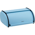 Kinghoff broodtrommel klein, lichtblauw rvs, 36 x 24 x 15 cm