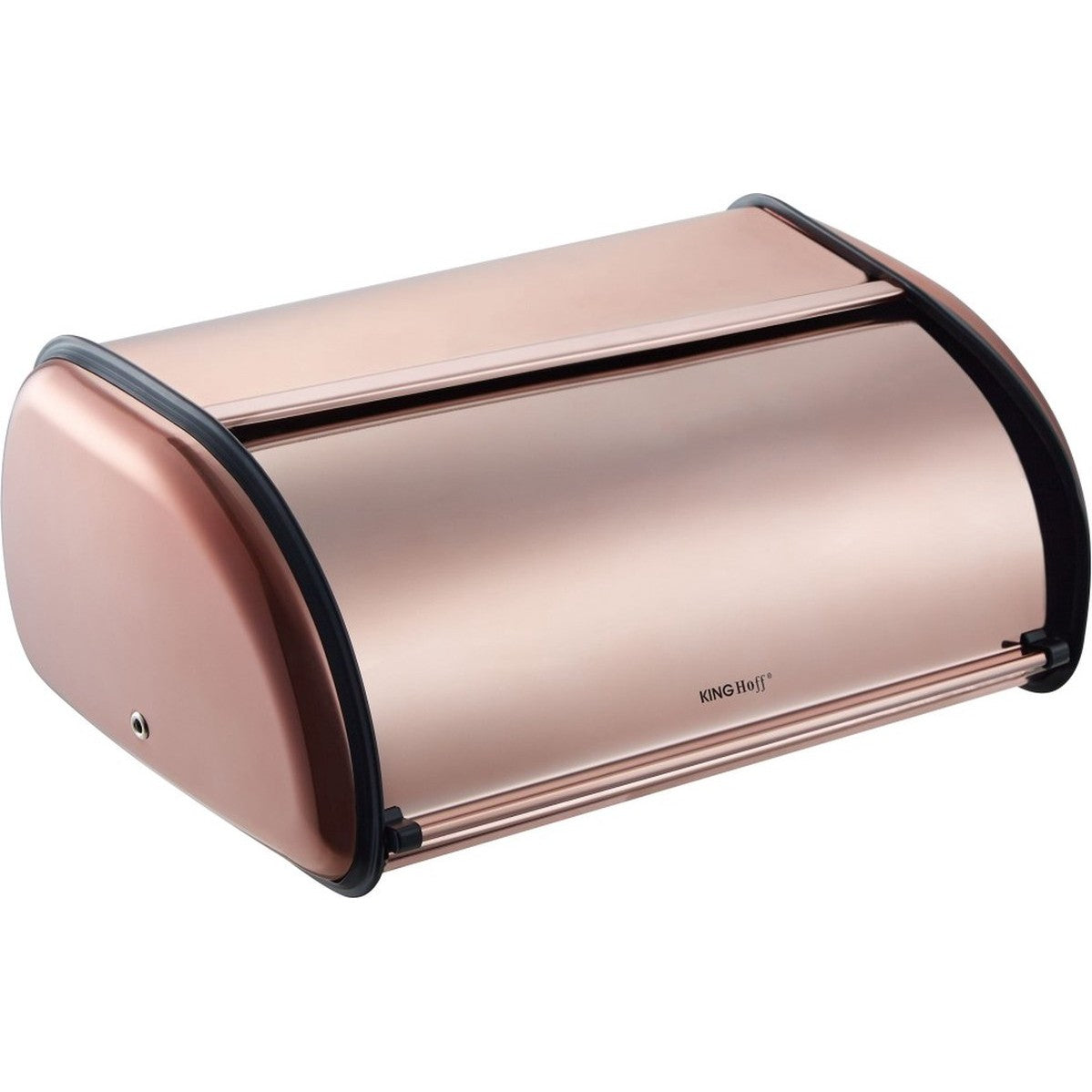 Kinghoff 1840 broodtrommel, rosé goud, 36 x 24 x 15 cm