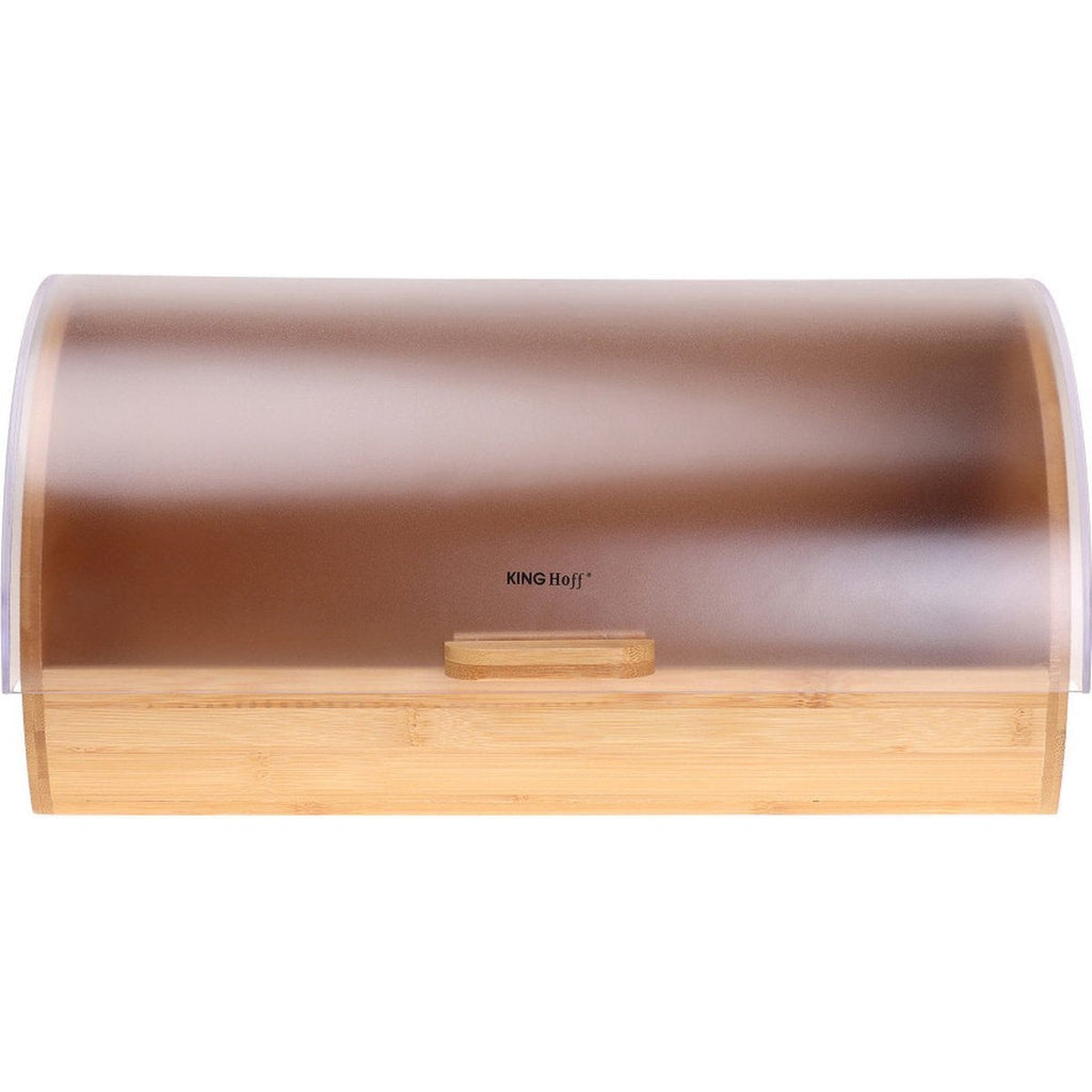 Kinghoff 3216 broodtrommel van bamboe en acryl, 39 x 28 x 18,5 cm (4)