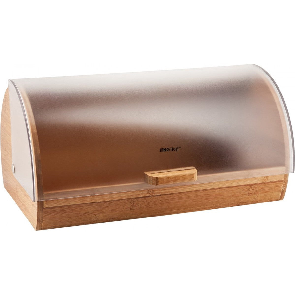 Kinghoff 3216 broodtrommel van bamboe en acryl, 39 x 28 x 18,5 cm