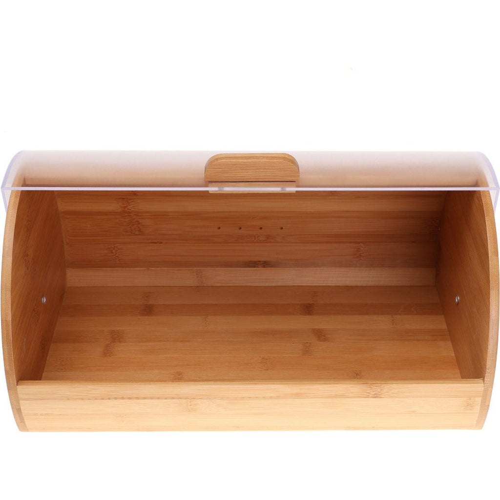 Kinghoff 3216 broodtrommel van bamboe en acryl, 39 x 28 x 18,5 cm (2)