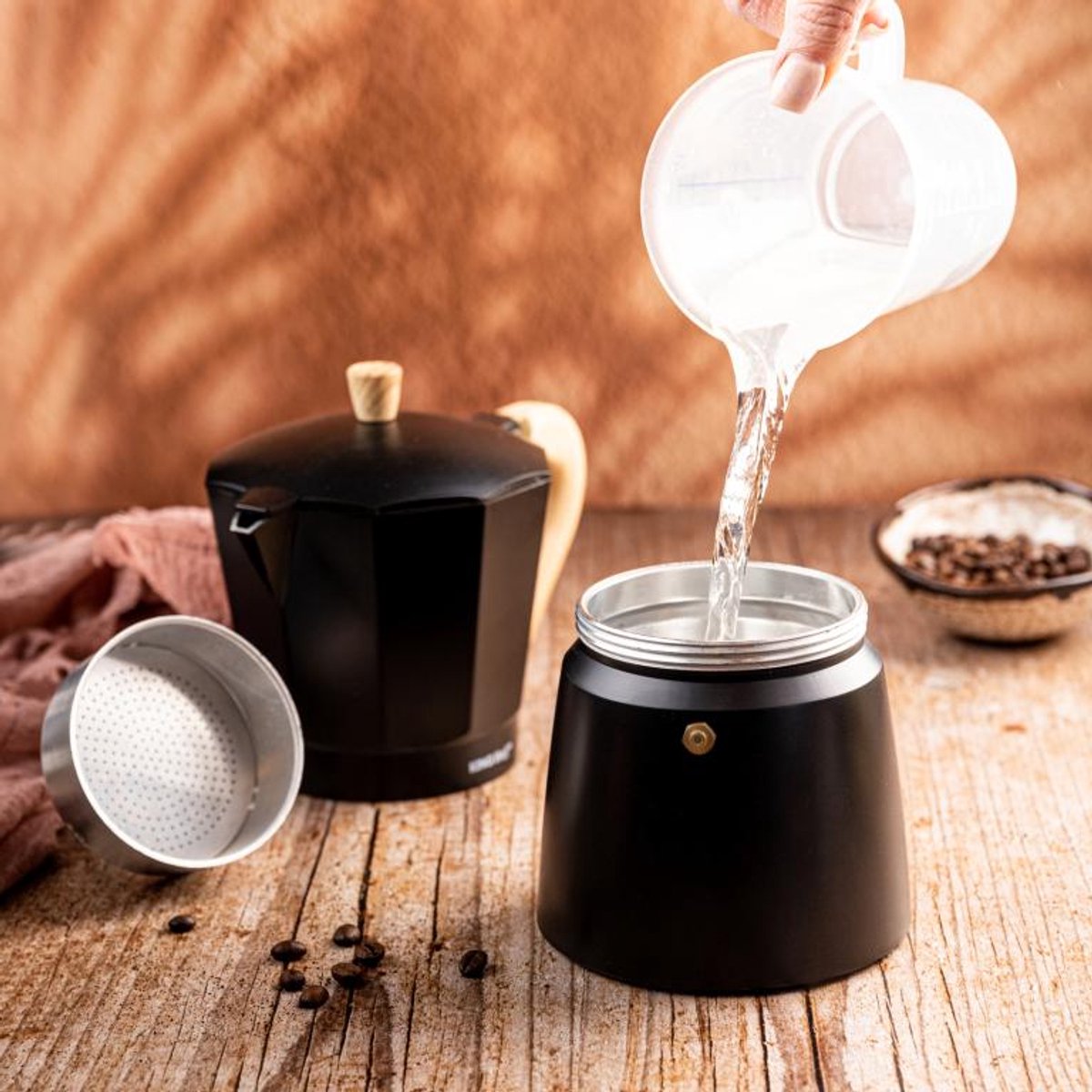 Kinghoff espressomaker KH-1887, aluminium, 9 kopjes, 450 ml (4)