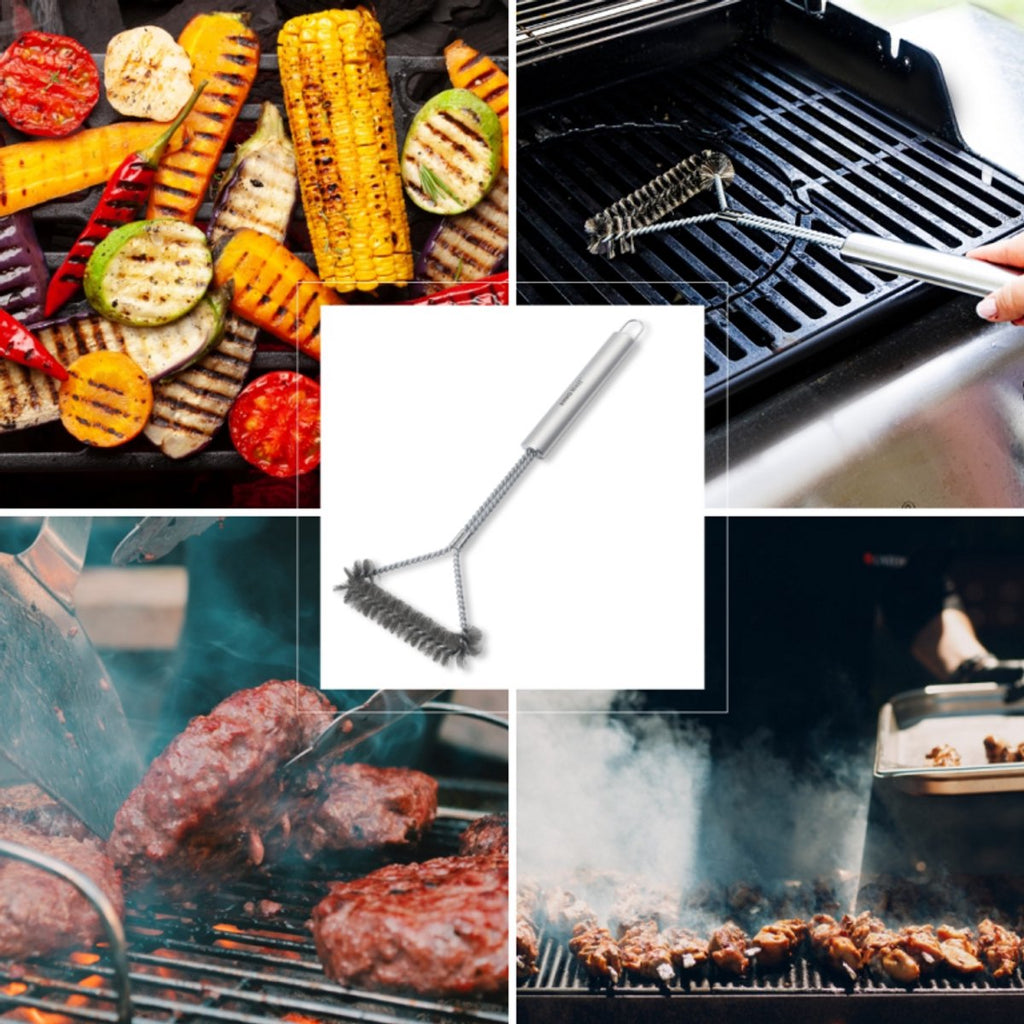 Kinghoff grillborstel KH-1915, rvs, 41,5 cm (4)