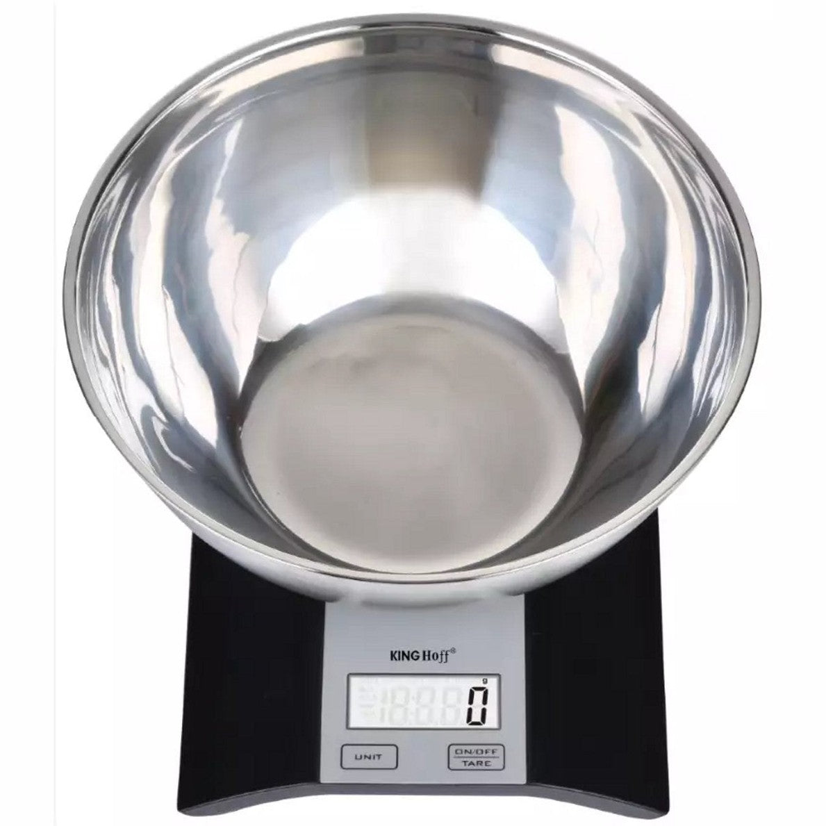 Kinghoff digitale keukenweegschaal met kom, 2 L, max. 5 kg