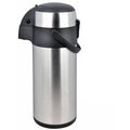 Kinghoff tafelthermoskan met pomp, 3 L, rvs