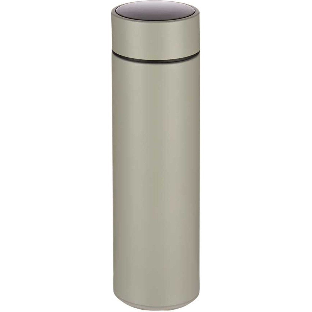 Kinvara thermosfles met ledscherm, grijs, rvs, 400 ml