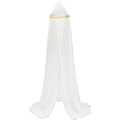 Klamboe bedhemel wit en goud, hoogte 230 cm