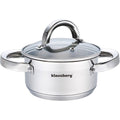Klausberg kookpan met deksel, 0,5 L, Ø 12 cm