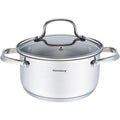 Klausberg 7214 kookpan met deksel 5,8 L, Ø 24 cm