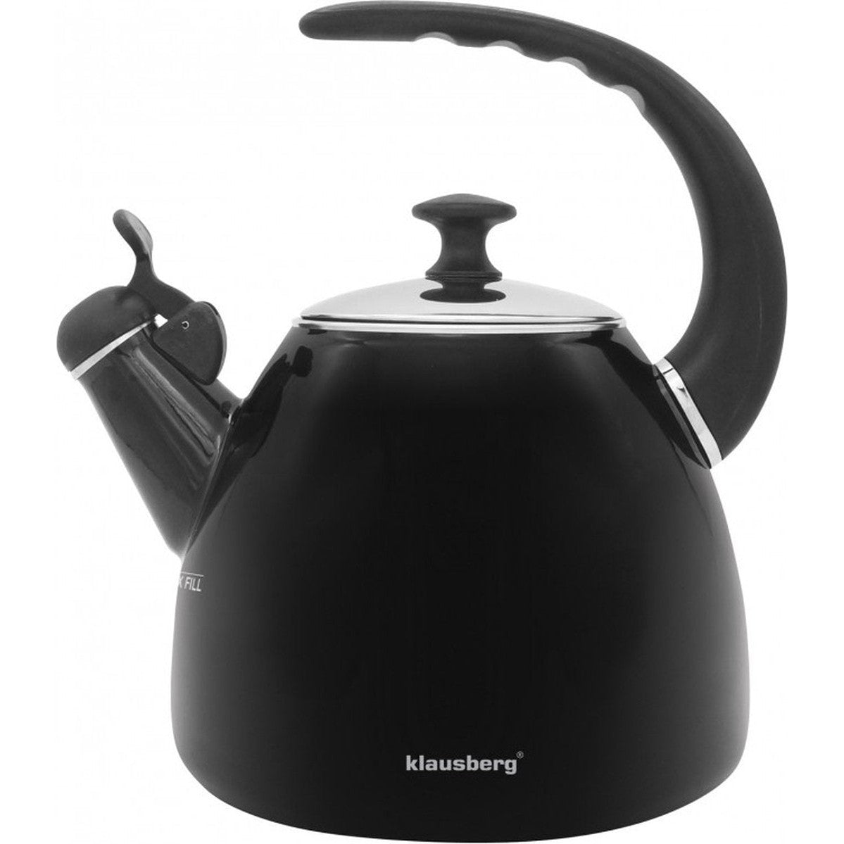 Klausberg 7403 fluitketel 2,8 L, rvs, alle warmtebronnen