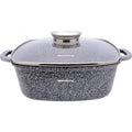 Klausberg braadpan met marmerlook, 22 cm, 3,7 L