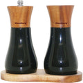 Klausberg peper- en zoutmolen op standaard, zwart, 13 cm