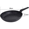 Klausberg marmeren koekenpan 28 cm, zwart