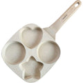 Klausberg 7809 pan met 4 vakken, beige, marmercoating