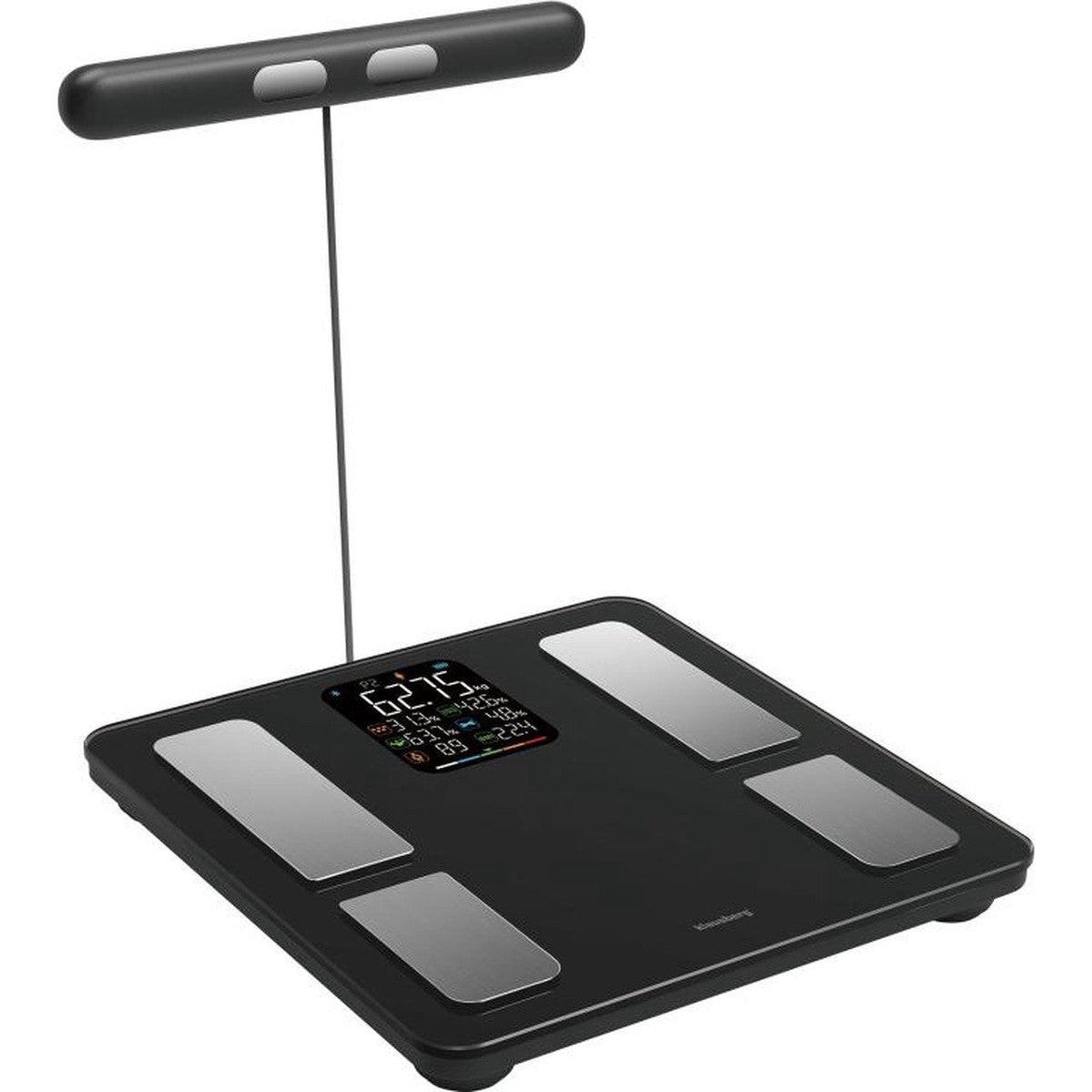 Klausberg personenweegschaal Bluetooth met lichaamsanalyse