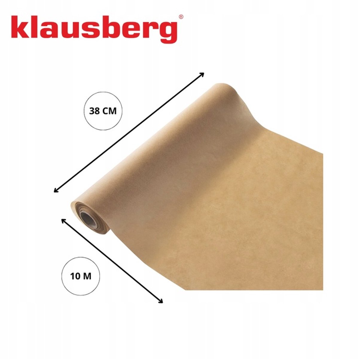 Klausberg airfryer bakpapier KB-7902, 10 m, 38 cm breed (5)