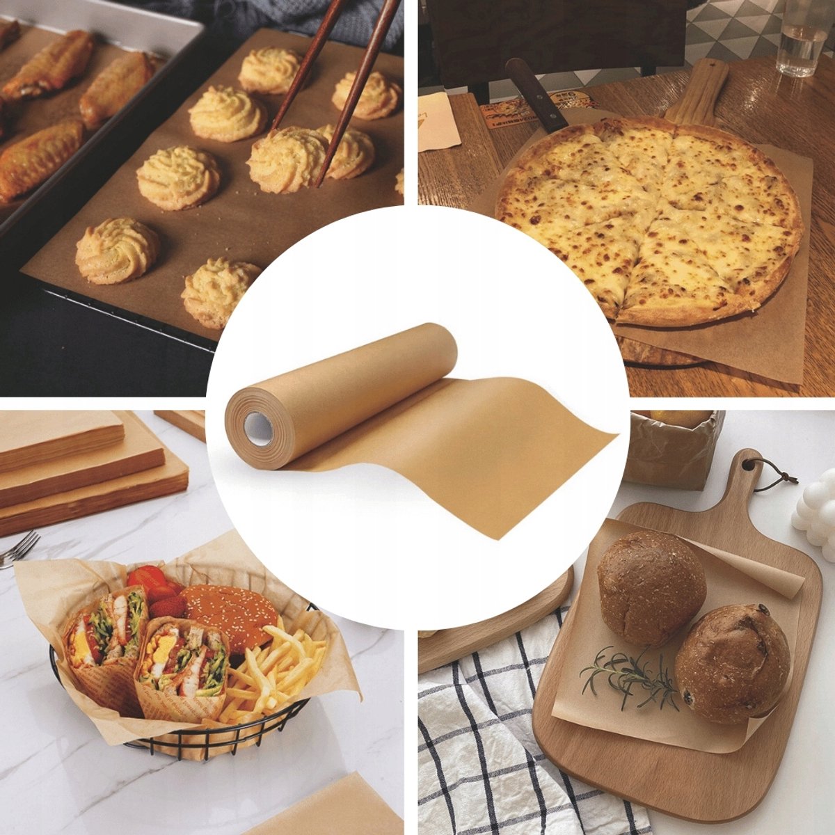 Klausberg airfryer bakpapier KB-7902, 10 m, 38 cm breed (3)