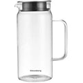 Klausberg glazen kan 1 L, borosilicaatglas, ergonomisch handvat