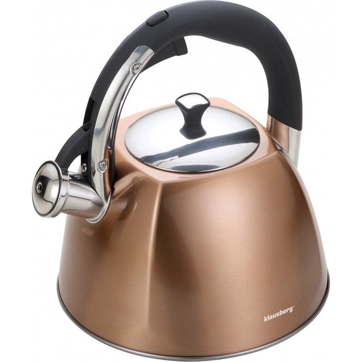 Klausberg KB-7202 fluitketel 3 L van rvs