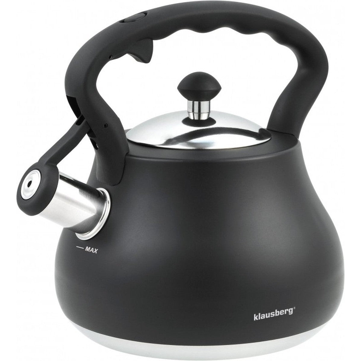 Klausberg KB-7446 fluitketel 2,7 L, rvs