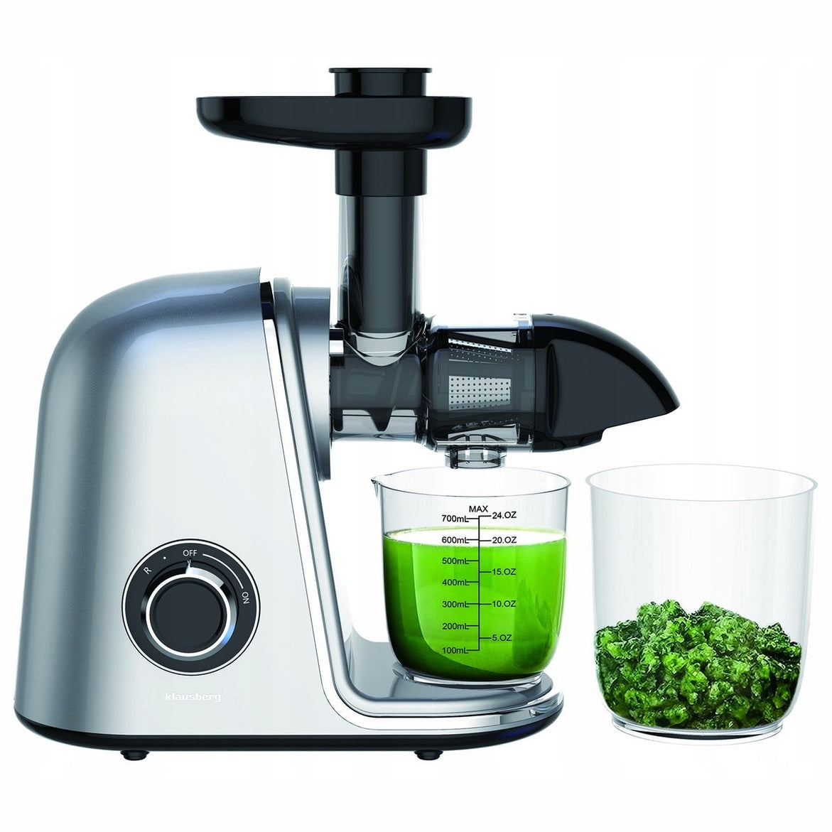 Klausberg KB-7868 slowjuicer 150 W, grijs