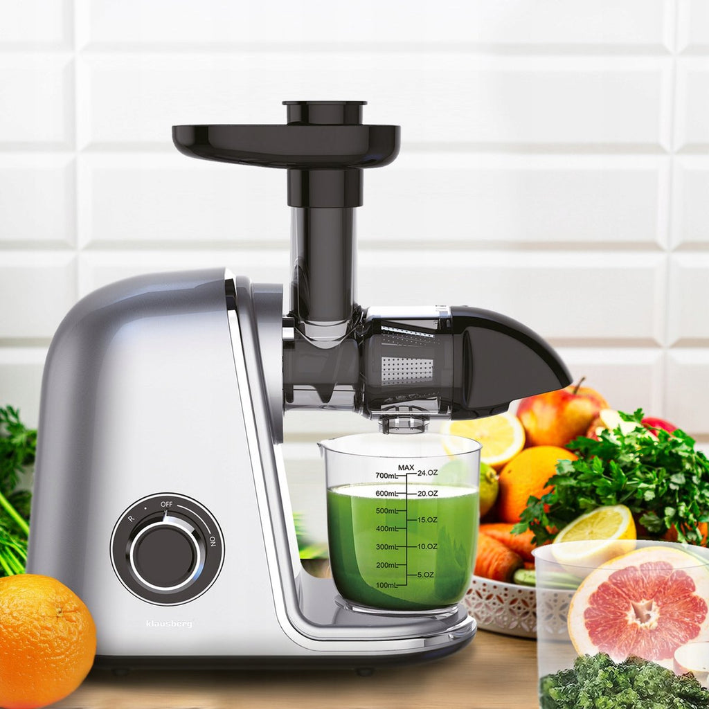 Klausberg KB-7868 slowjuicer 150 W, grijs (6)