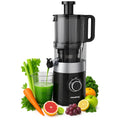 Klausberg KB-7871 verticale slowjuicer, zwart/zilver