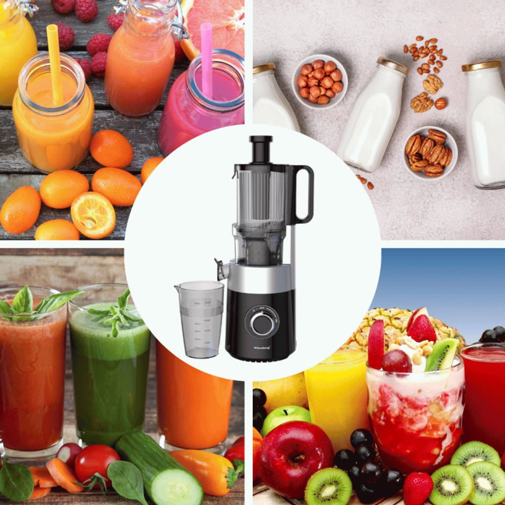 Klausberg KB-7871 verticale slowjuicer, zwart/zilver (4)
