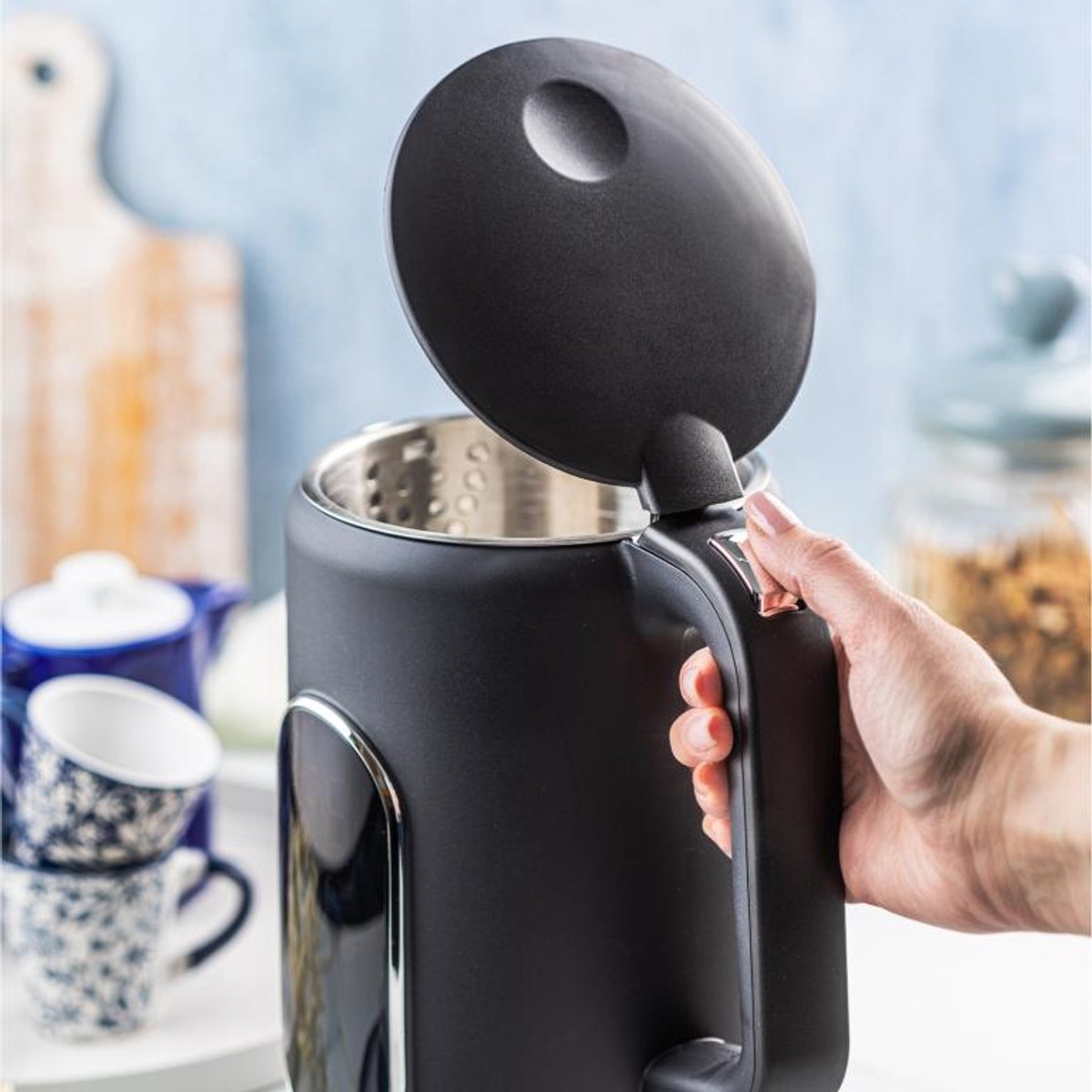 Klausberg KB-7891 waterkoker 1,7 L, zwart, 13 temperaturen (4)