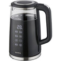 Klausberg KB-7894 waterkoker 1,7 L, zwart glas, 13 temperaturen