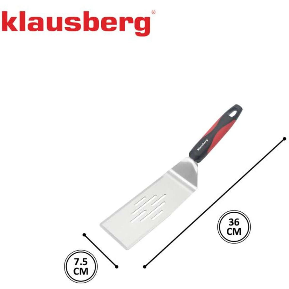 Klausberg grillspatel KB-7897, rvs, 36 cm (2)