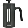 Klausberg theezetter met zuiger 0,35 L, rvs en borosilicaatglas
