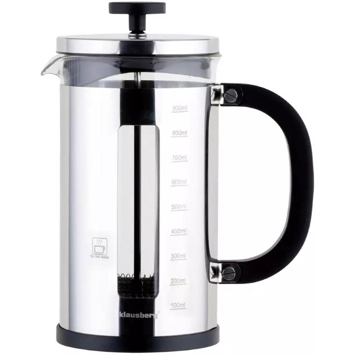 Klausberg Piston Brewer koffie- en theezetter, 1 L