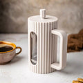 Klausberg koffie- en theezetter 1 L, beige, met rvs filter