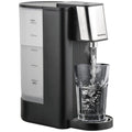 Klausberg KB7877 heetwaterdispenser 2,5 L, zwart en rvs, 2600 W