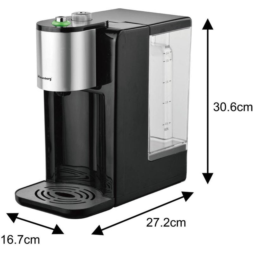 Klausberg KB7878 heetwaterdispenser 2,2 L, 45 tot 100 °C (2)