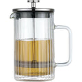 Klausberg koffie- en theezetter van glas, 0,6 L
