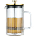 Klausberg koffie- en theezetter van glas, 0,6 L