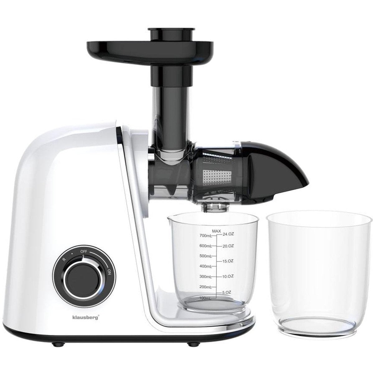Klausberg KB-7869 slowjuicer 150 W, 700 ml, wit (9)