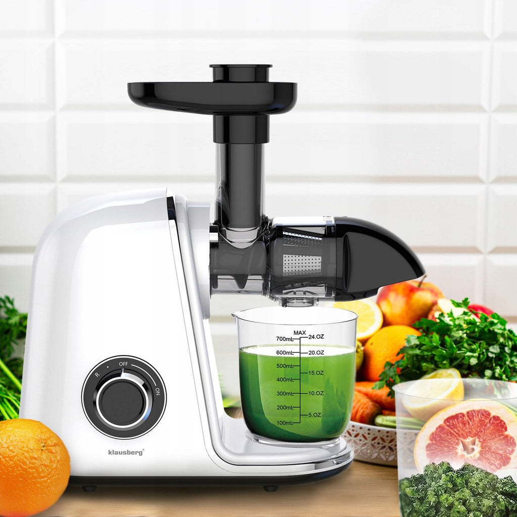 Klausberg KB-7869 slowjuicer 150 W, 700 ml, wit (5)