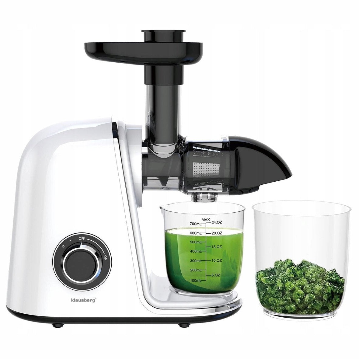Klausberg KB-7869 slowjuicer 150 W, 700 ml, wit (6)
