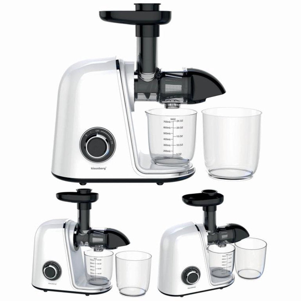 Klausberg KB-7869 slowjuicer 150 W, 700 ml, wit (12)